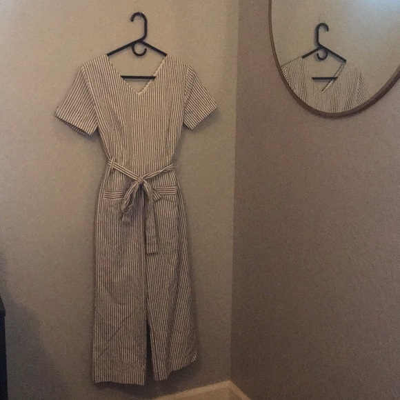 Striped Romper (Worn Once) - Picture 2 of 4